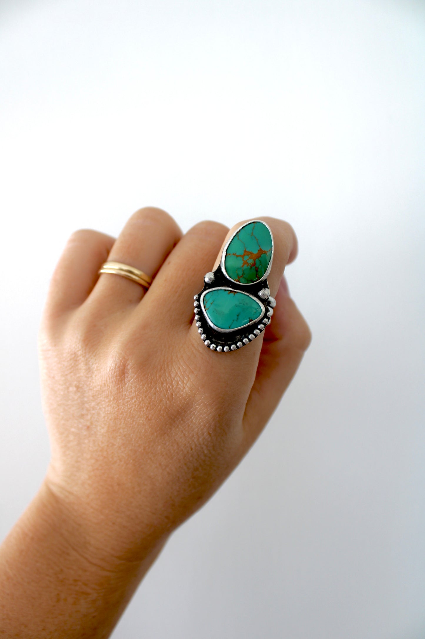Nina Maria Turquoise Ring-Size 8.5