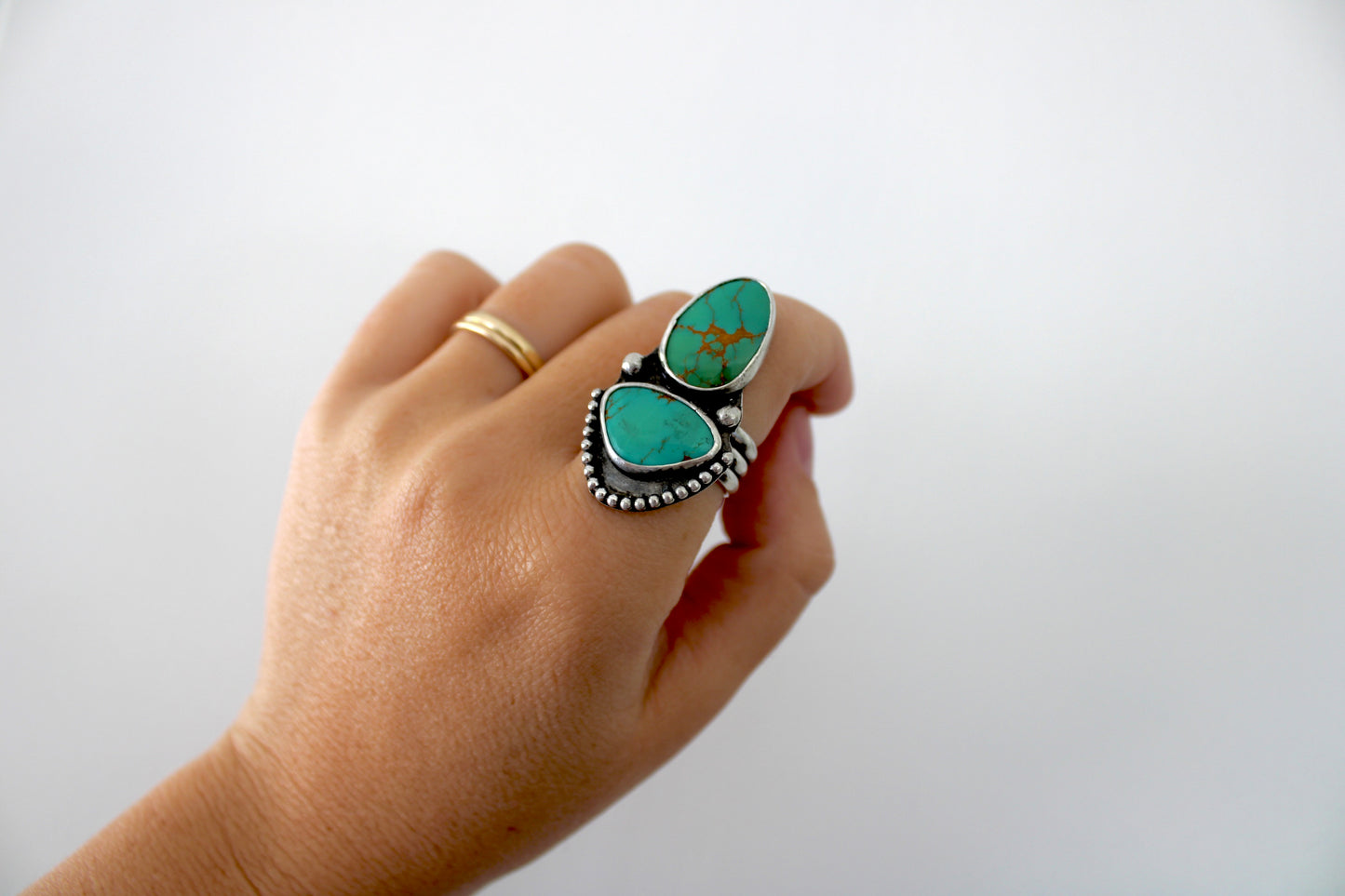 Nina Maria Turquoise Ring-Size 8.5