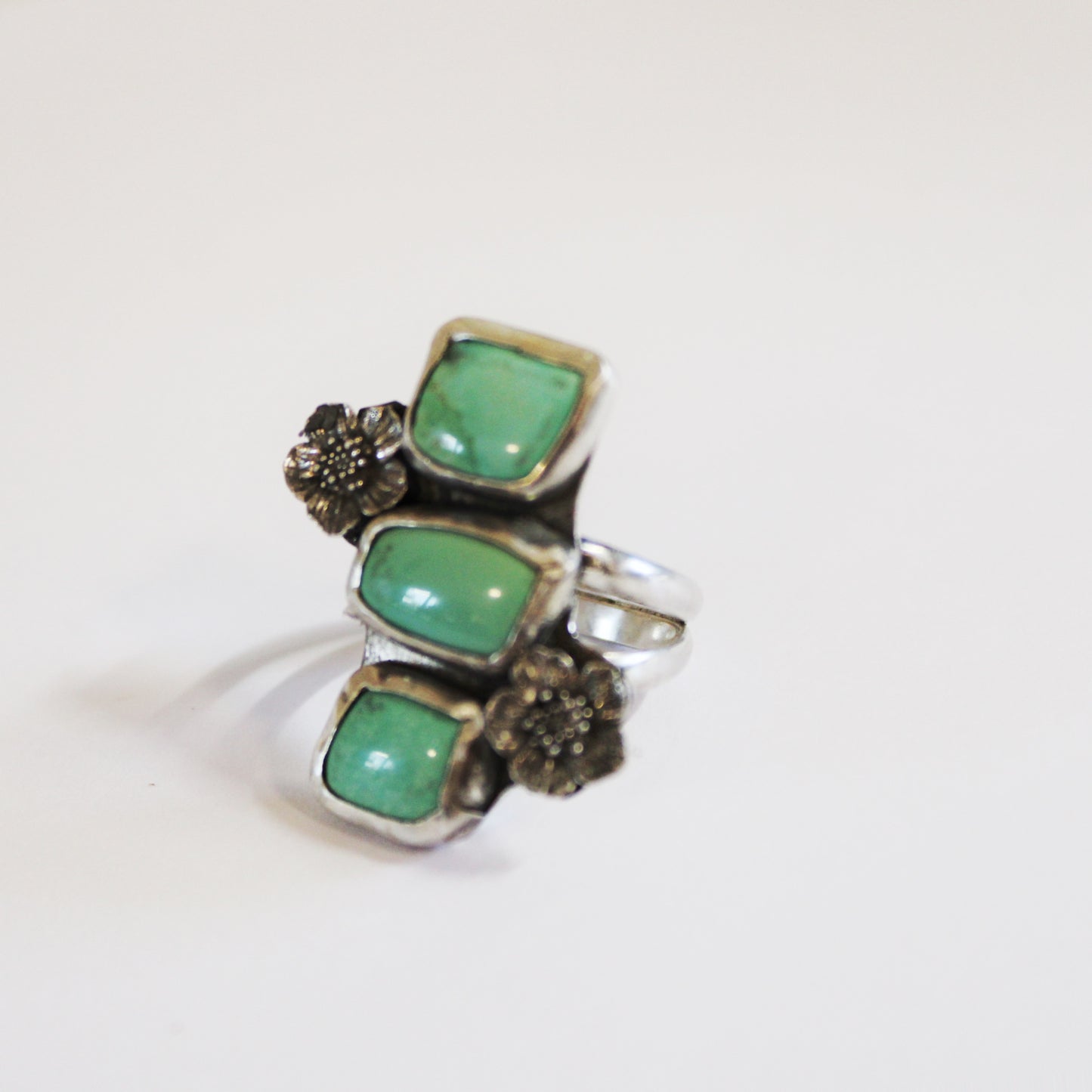 Carico Lake Floral Ring-Size 7