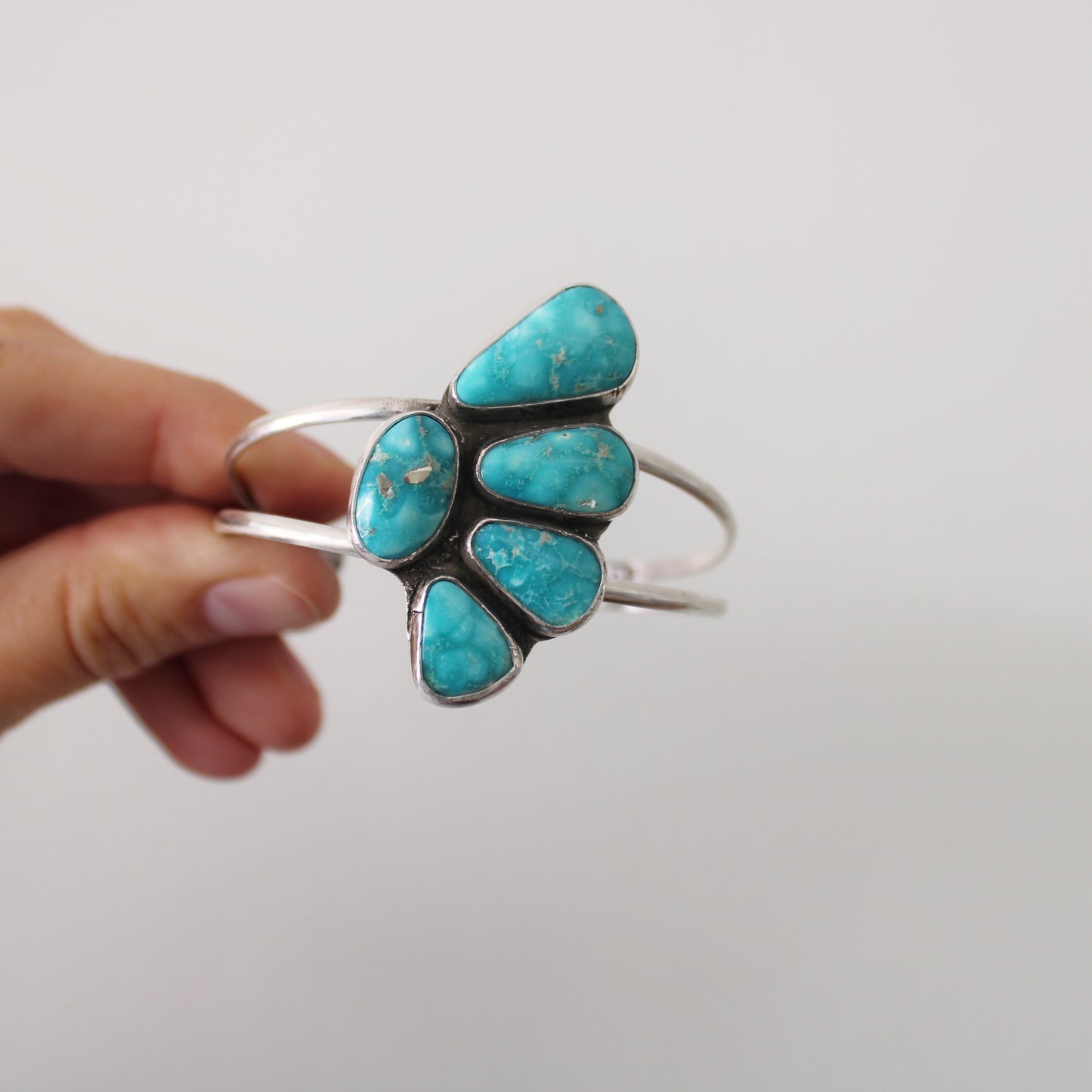 White Water Turquoise Cuff
