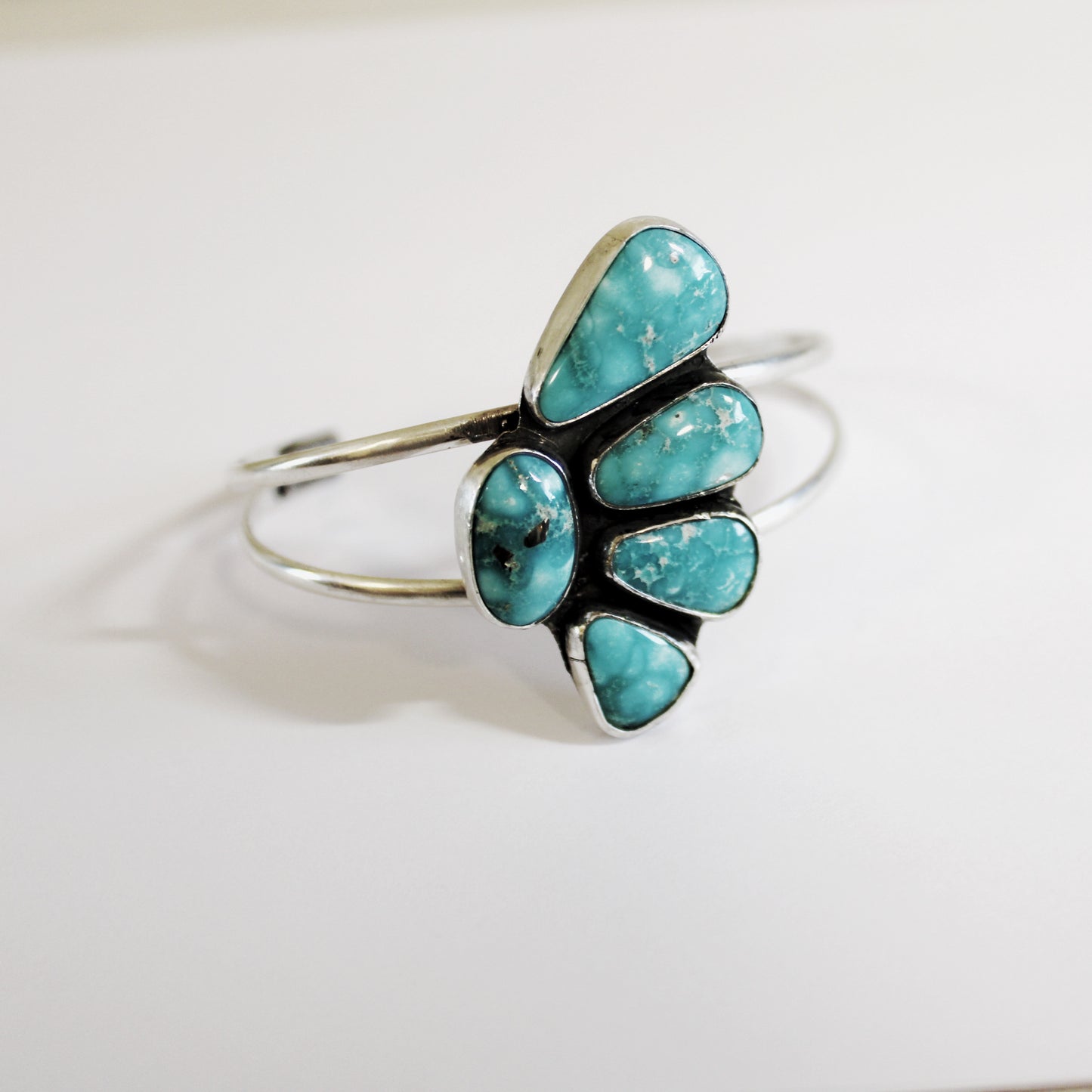 White Water Turquoise Cuff