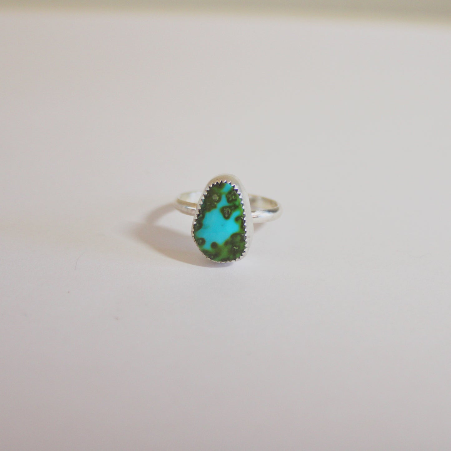 Sonoran Gold Turquoise Ring- Size 9.5