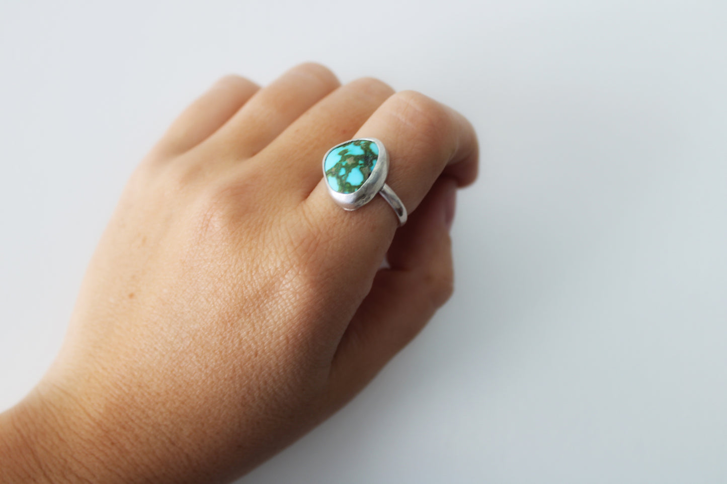 Sonoran Gold Turquoise Ring-Size 8