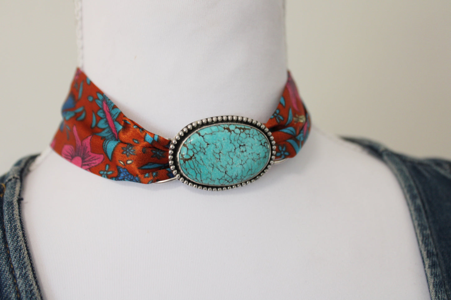 Turquoise Scarf