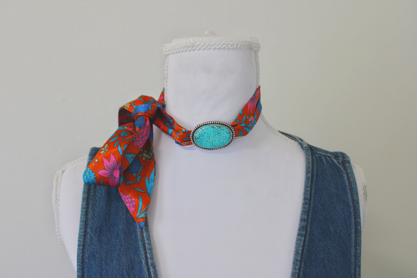 Turquoise Scarf