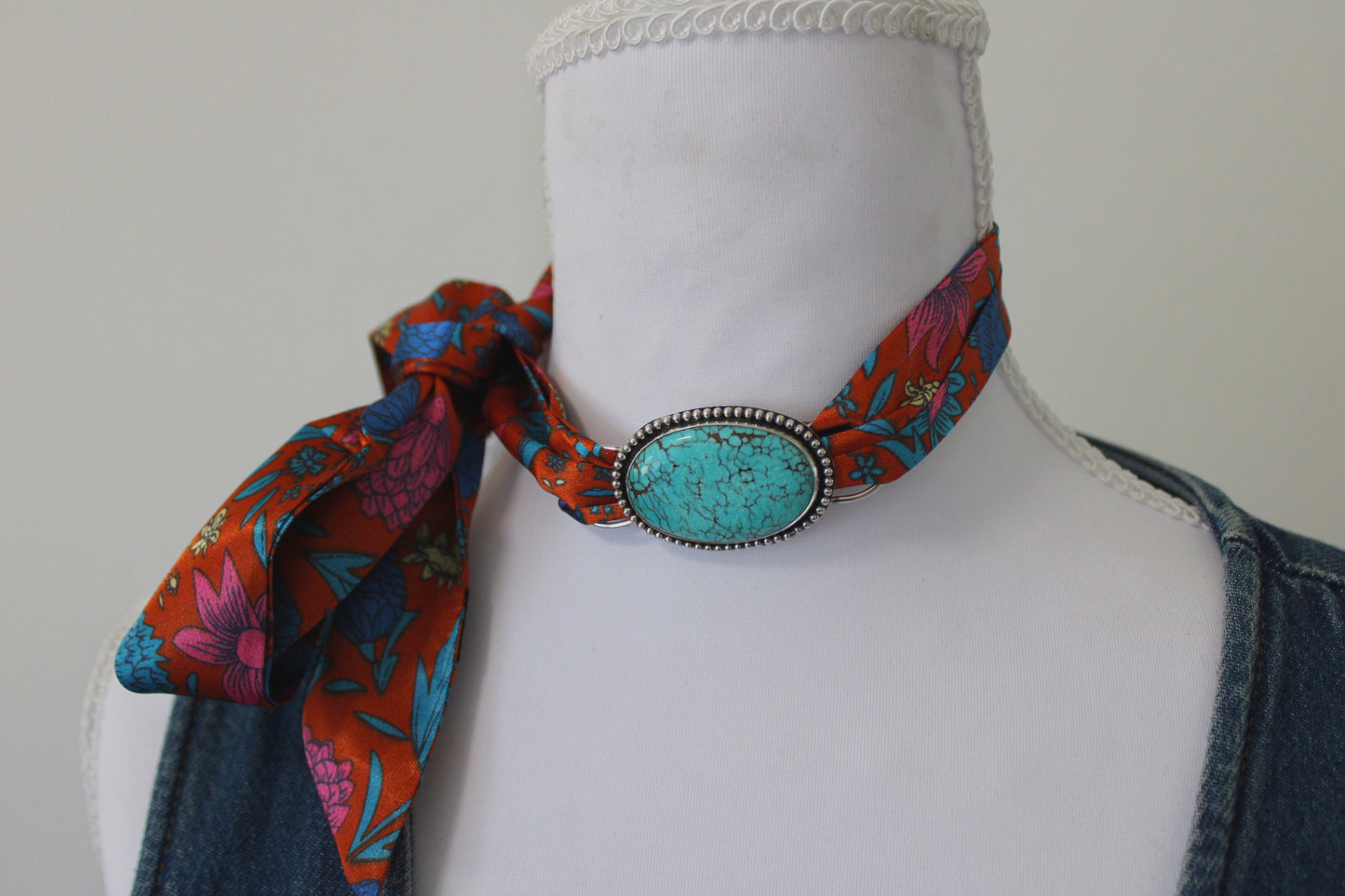 Turquoise Scarf