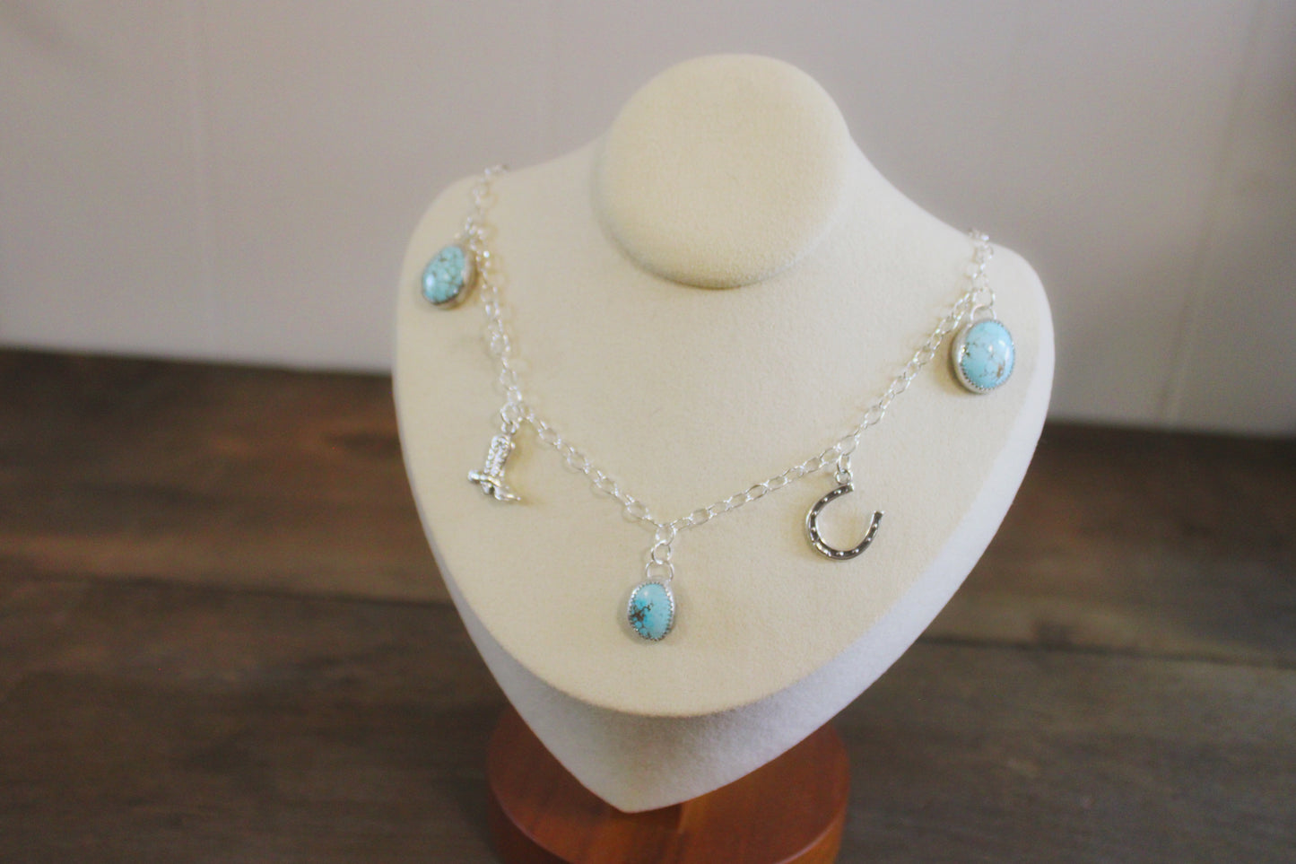 Golden Hills Charm Necklace