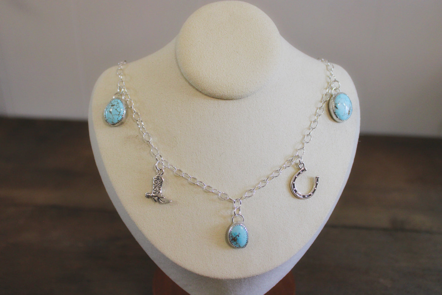 Golden Hills Charm Necklace