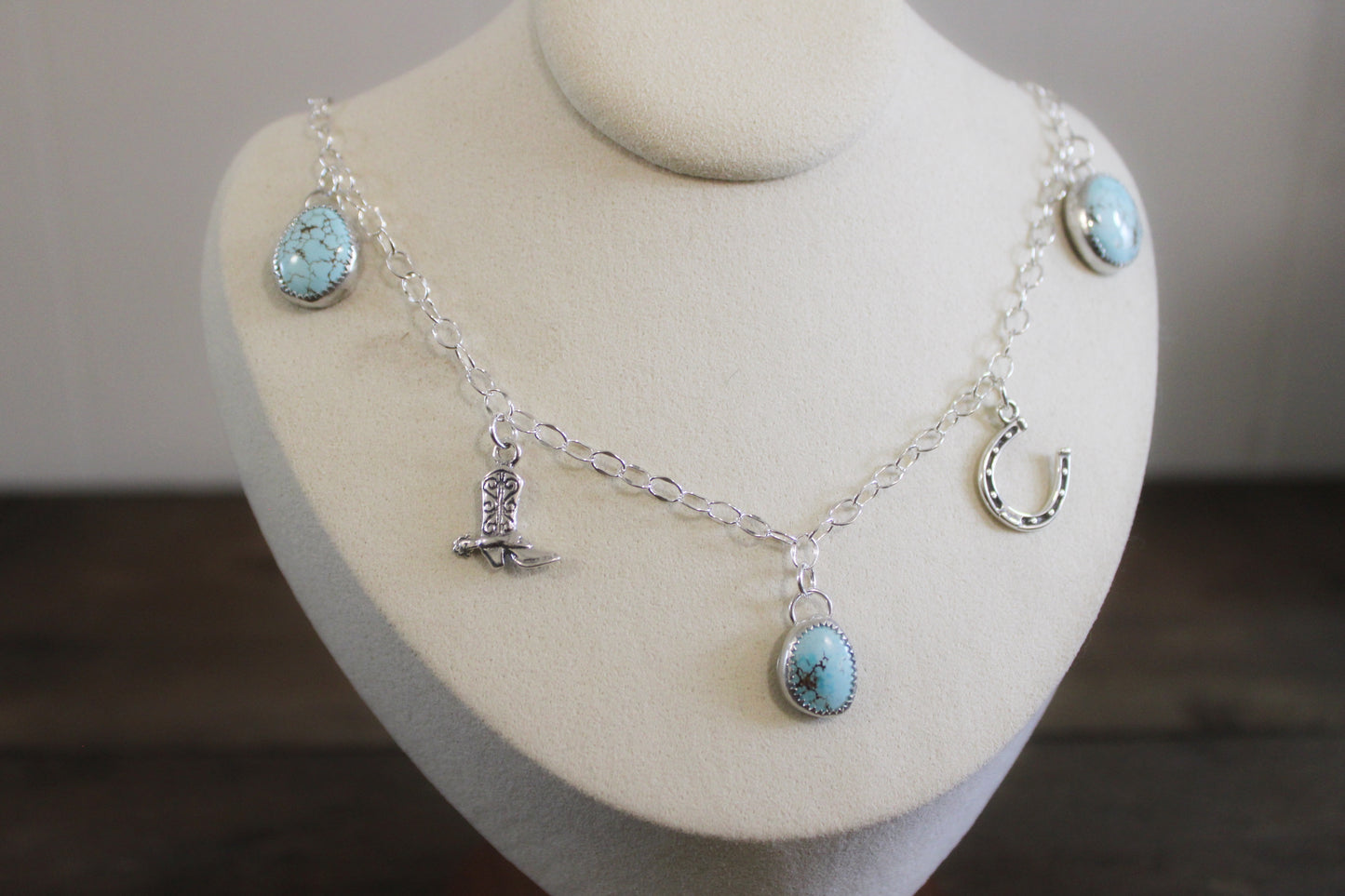 Golden Hills Charm Necklace