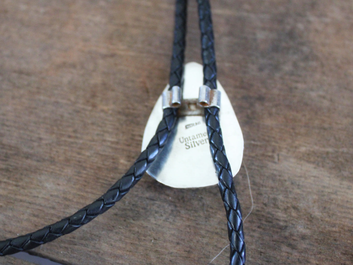 Number 8 Turquoise Bolo Tie