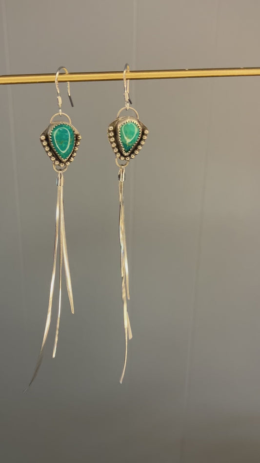 Sonoran Turquoise Duster Earrings